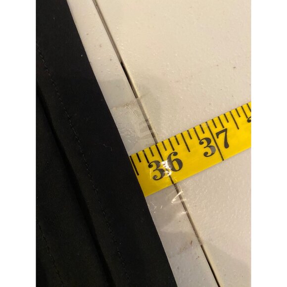 London Times Black Sleeveless Tiered Cocktail Dress Beaded Lace Size 8 - Picture 6 of 9